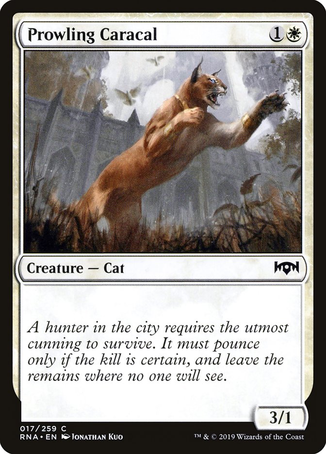 Prowling Caracal [Ravnica Allegiance] | Chromatic Games