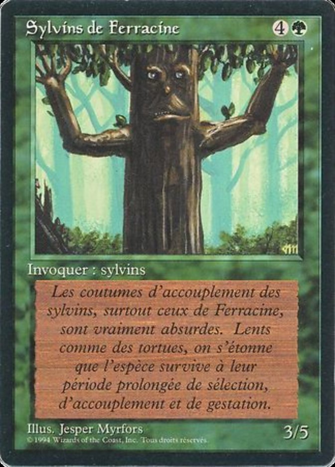 Ironroot Treefolk [Foreign Black Border] | Chromatic Games