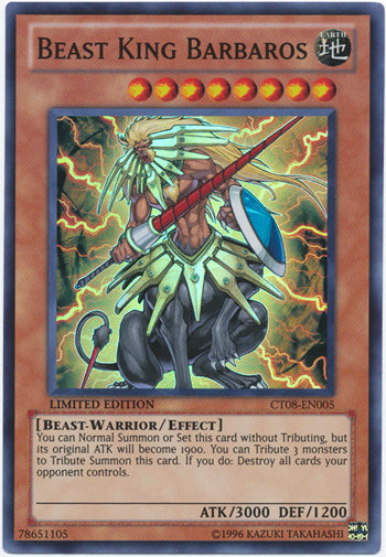 Beast King Barbaros [CT08-EN005] Super Rare | Chromatic Games