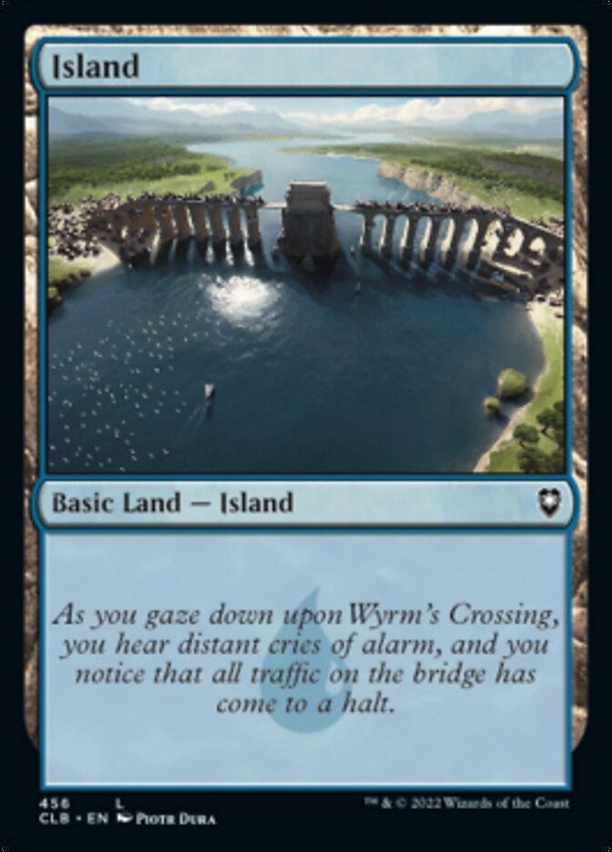 Island (456) [Commander Legends: Battle for Baldur's Gate] | Chromatic Games