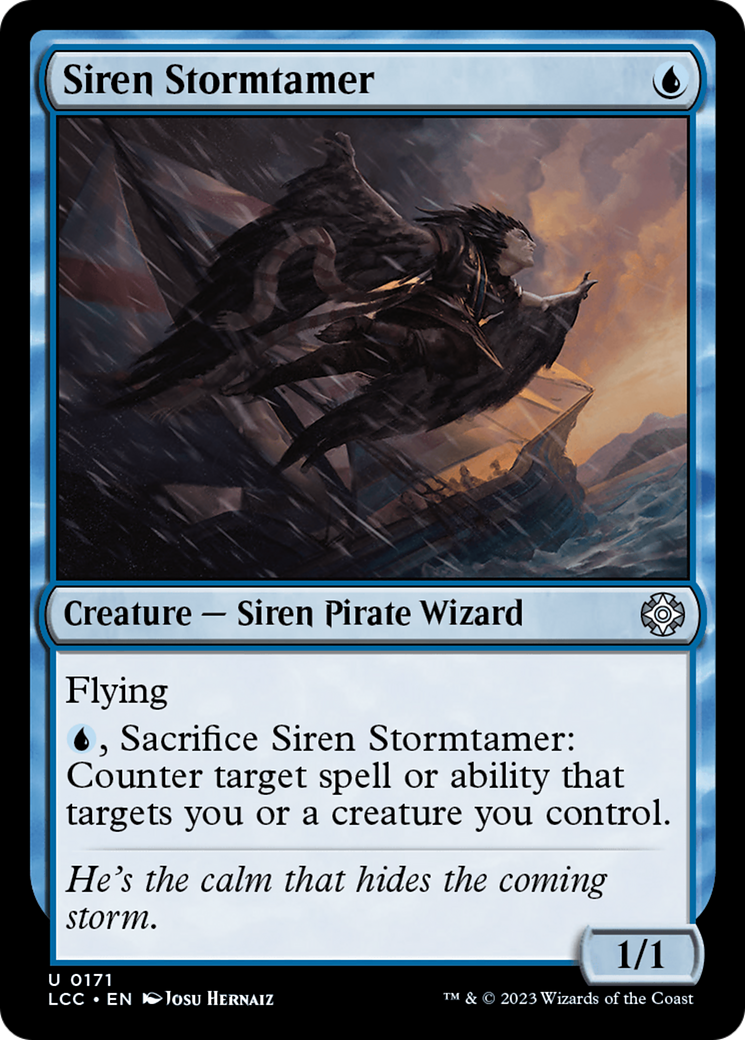 Siren Stormtamer [The Lost Caverns of Ixalan Commander] | Chromatic Games