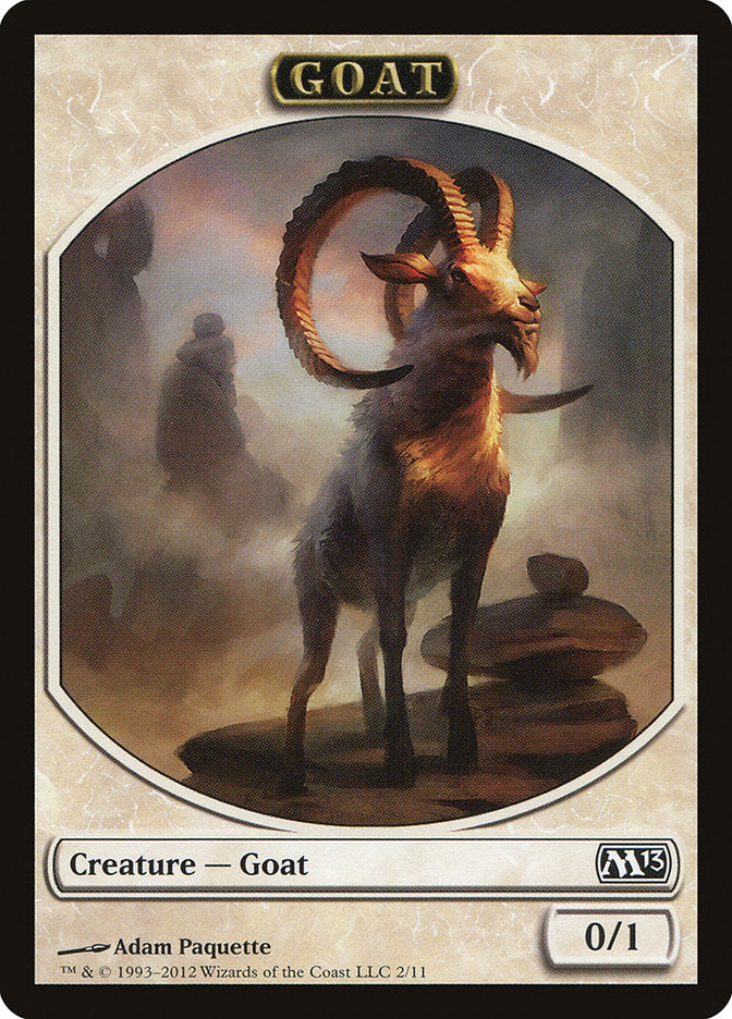 Goat Token [Magic 2013 Tokens] | Chromatic Games