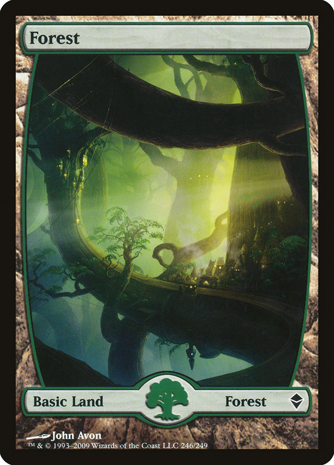 Forest (246) [Zendikar] | Chromatic Games