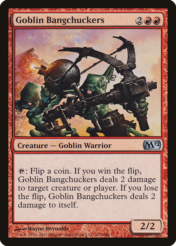 Goblin Bangchuckers [Magic 2012] | Chromatic Games