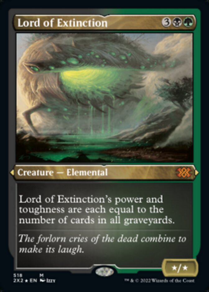 Lord of Extinction (Foil Etched) [Double Masters 2022] | Chromatic Games