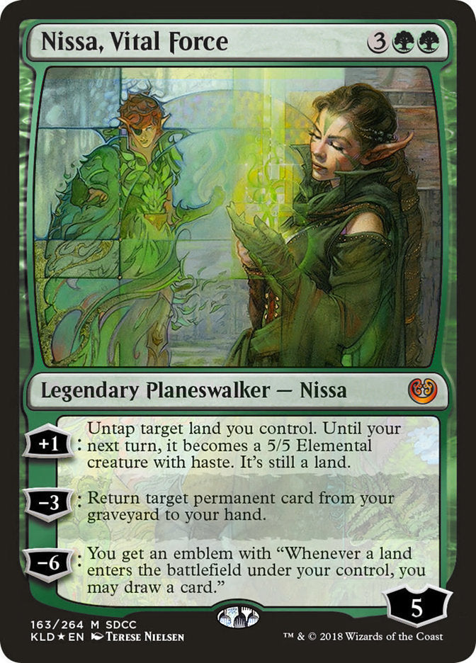 Nissa, Vital Force [San Diego Comic-Con 2018] | Chromatic Games