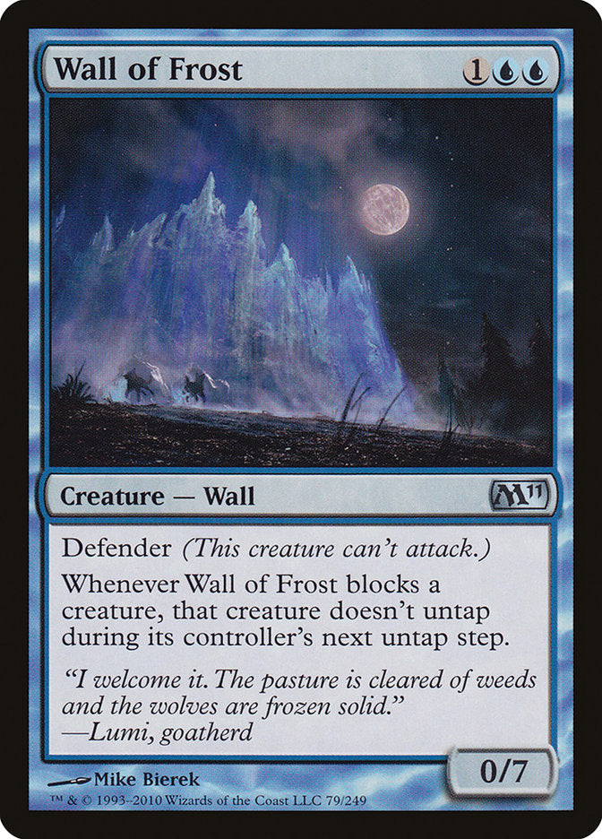 Wall of Frost [Magic 2011] | Chromatic Games