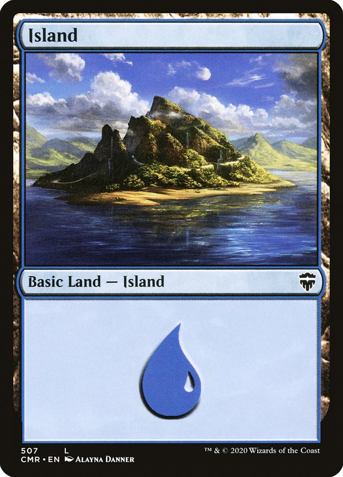 Island (507) [Commander Legends] | Chromatic Games