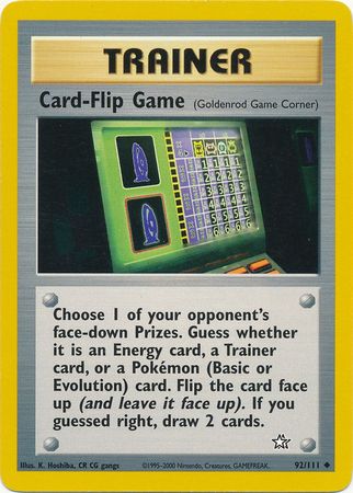 Card-Flip Game [Neo Genesis] | Chromatic Games