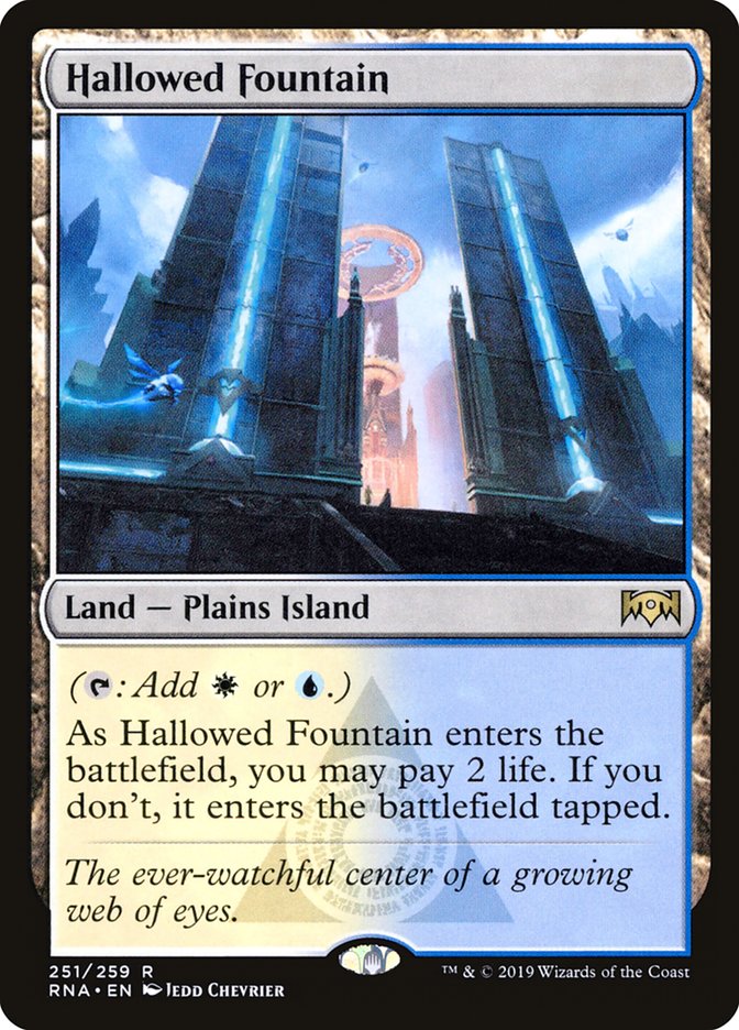 Hallowed Fountain [Ravnica Allegiance] | Chromatic Games