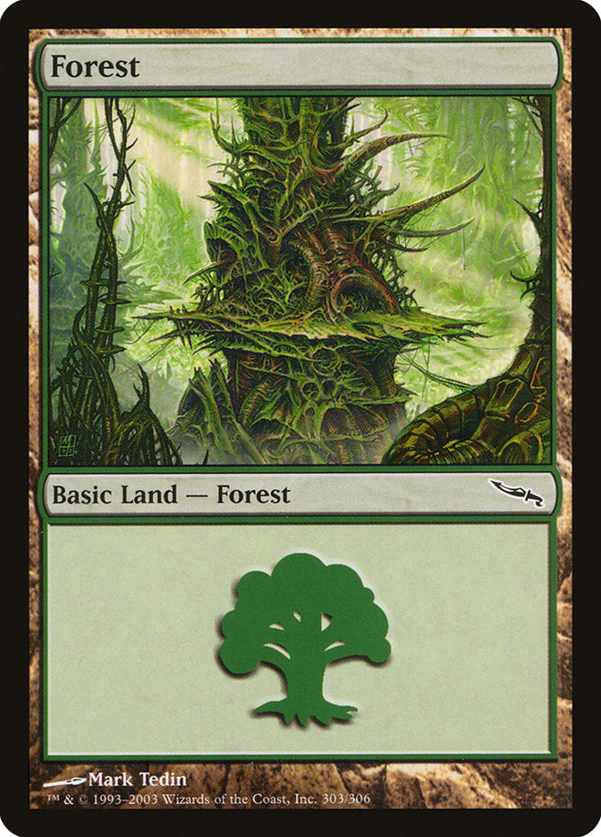 Forest (303) [Mirrodin] | Chromatic Games