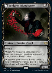 Voldaren Bloodcaster // Bloodbat Summoner (Showcase Fang Frame) [Innistrad: Crimson Vow] | Chromatic Games