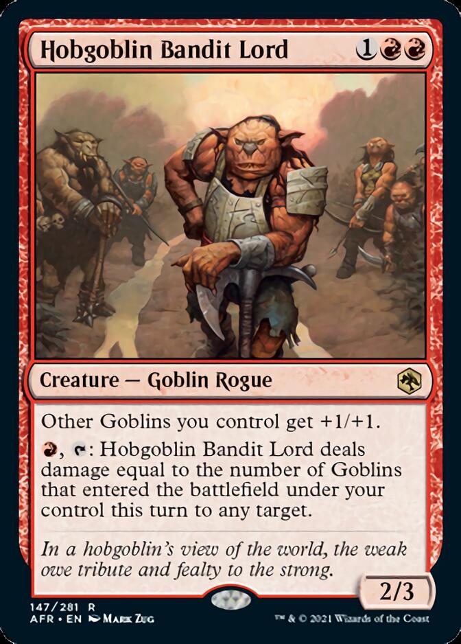 Hobgoblin Bandit Lord [Dungeons & Dragons: Adventures in the Forgotten Realms] | Chromatic Games