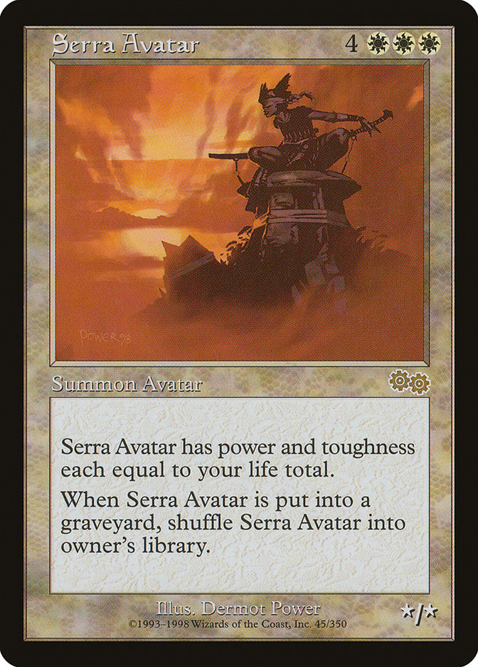 Serra Avatar [Urza's Saga] | Chromatic Games