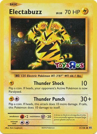 Electabuzz (Toys R Us Promo) [Miscellaneous Cards & Products] | Chromatic Games