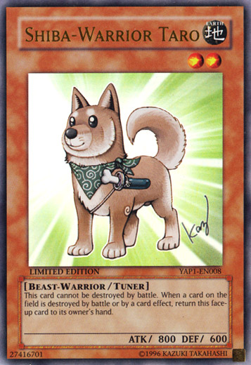 Shiba-Warrior Taro [YAP1-EN008] Ultra Rare | Chromatic Games