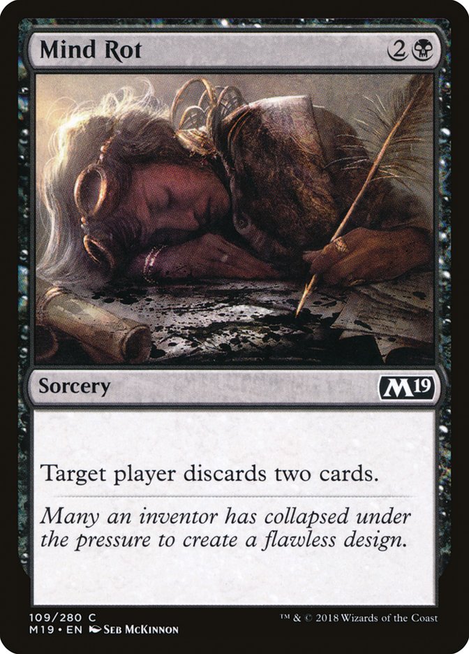 Mind Rot [Core Set 2019] | Chromatic Games