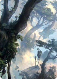 Forest 1 Art Card [Zendikar Rising Art Series] | Chromatic Games