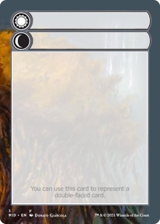 Helper Card (3/9) [Innistrad: Midnight Hunt Tokens] | Chromatic Games