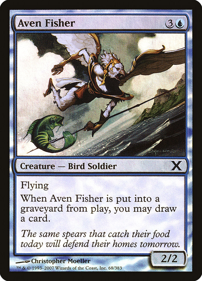 Aven Fisher (Premium Foil) [Tenth Edition] | Chromatic Games