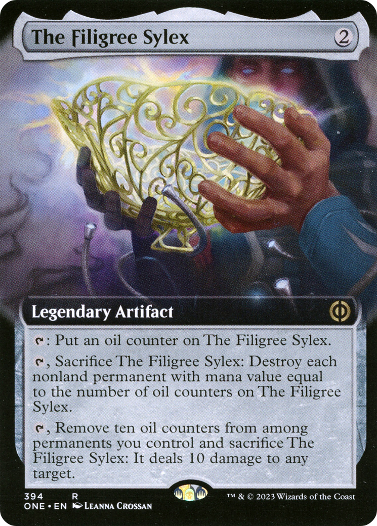 The Filigree Sylex (Extended Art) [Phyrexia: All Will Be One] | Chromatic Games