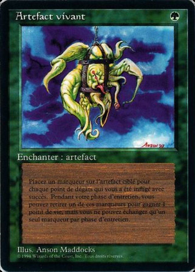 Living Artifact [Foreign Black Border] | Chromatic Games