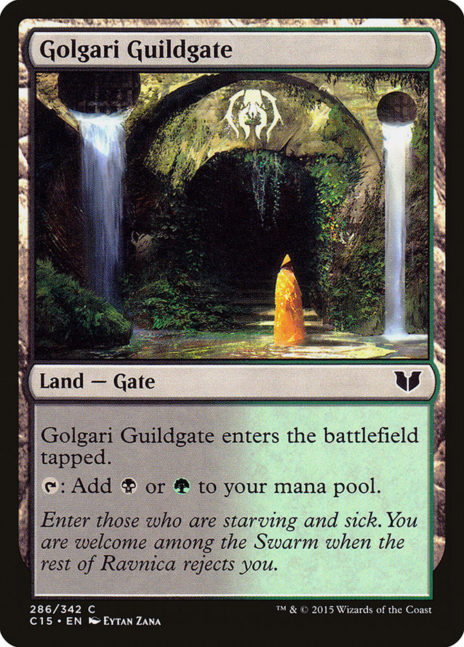 Golgari Guildgate [Commander 2015] | Chromatic Games