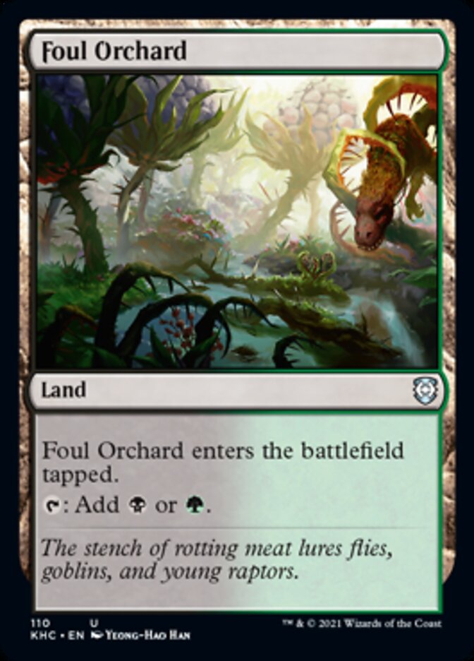 Foul Orchard [Kaldheim Commander] | Chromatic Games