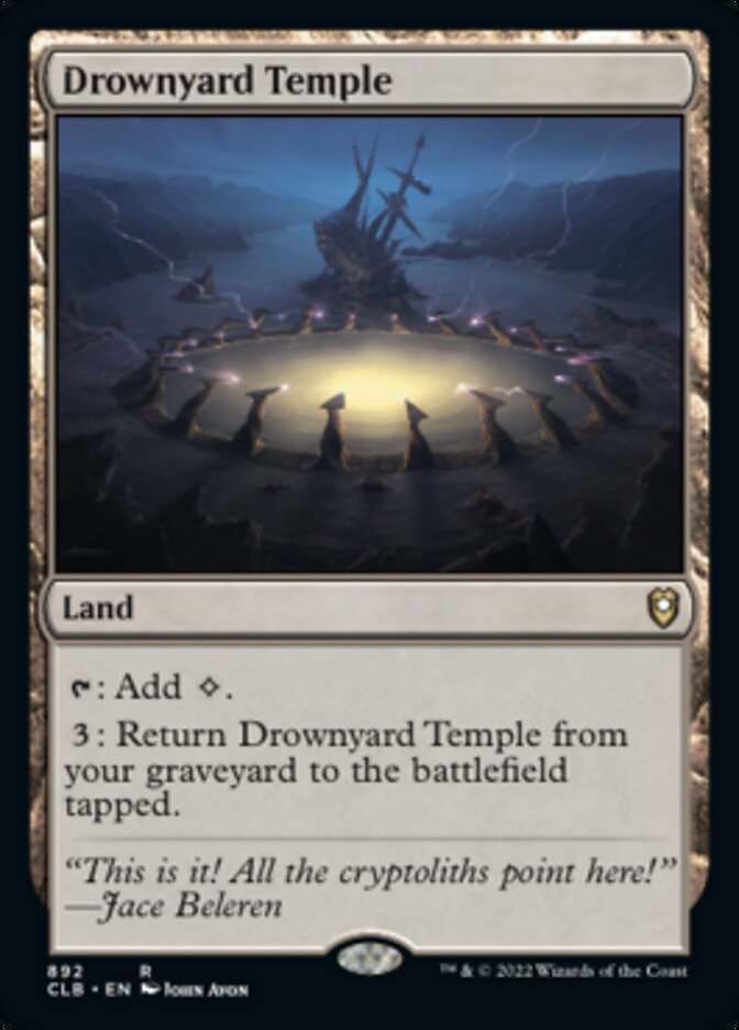 Drownyard Temple [Commander Legends: Battle for Baldur's Gate] | Chromatic Games