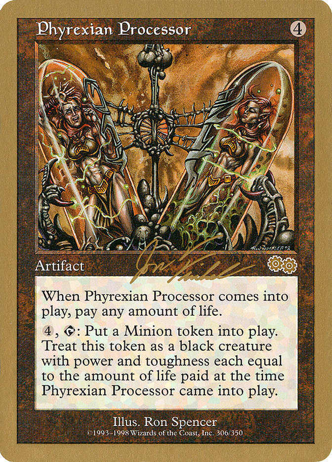 Phyrexian Processor (Jon Finkel) [World Championship Decks 2000] | Chromatic Games