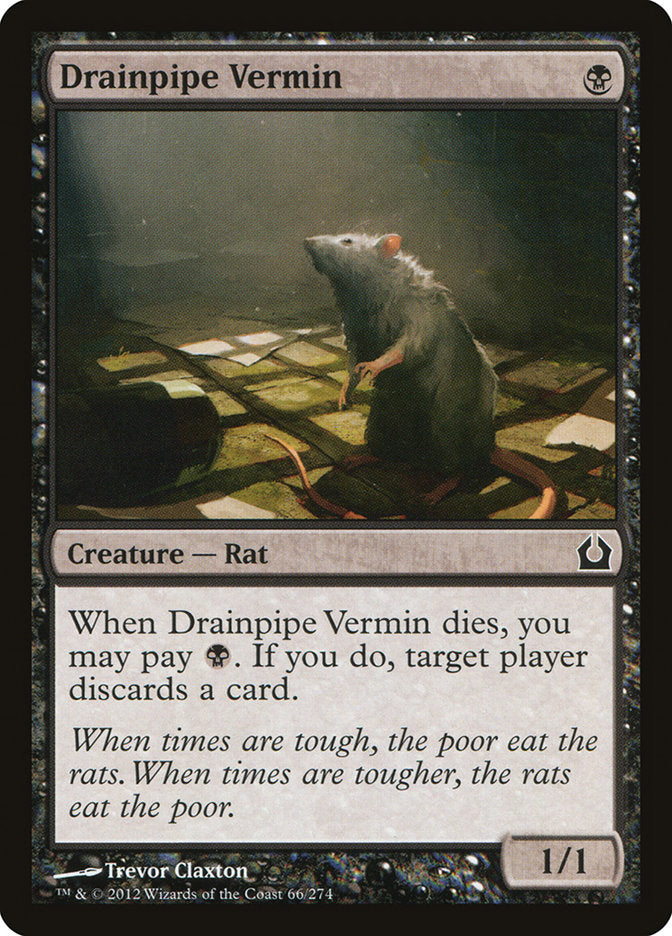 Drainpipe Vermin [Return to Ravnica] | Chromatic Games