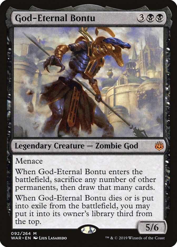 God-Eternal Bontu [War of the Spark] | Chromatic Games