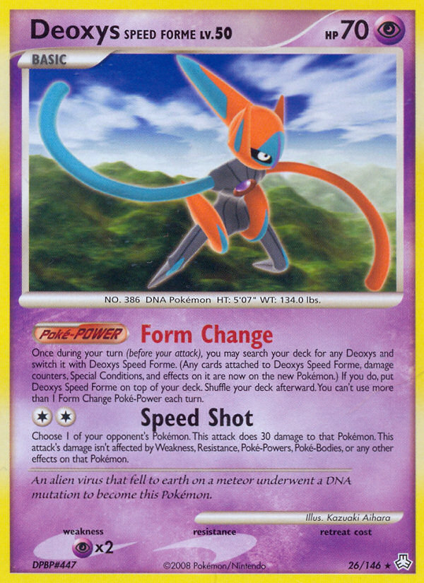 Deoxys Speed Forme [Legends Awakened] | Chromatic Games