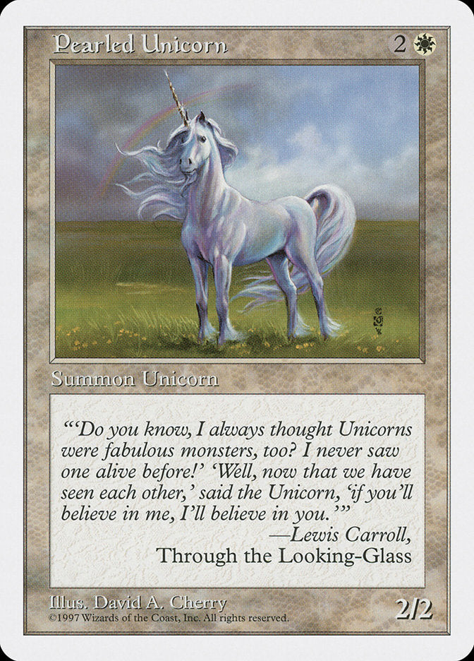 Pearled Unicorn [Fifth Edition] | Chromatic Games