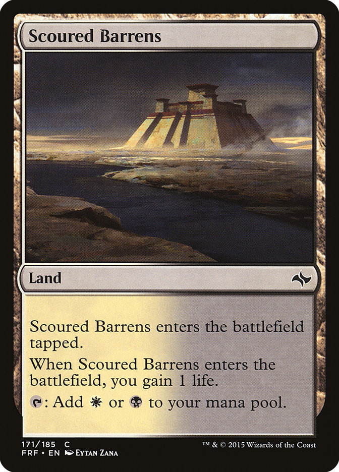 Scoured Barrens [Fate Reforged] | Chromatic Games