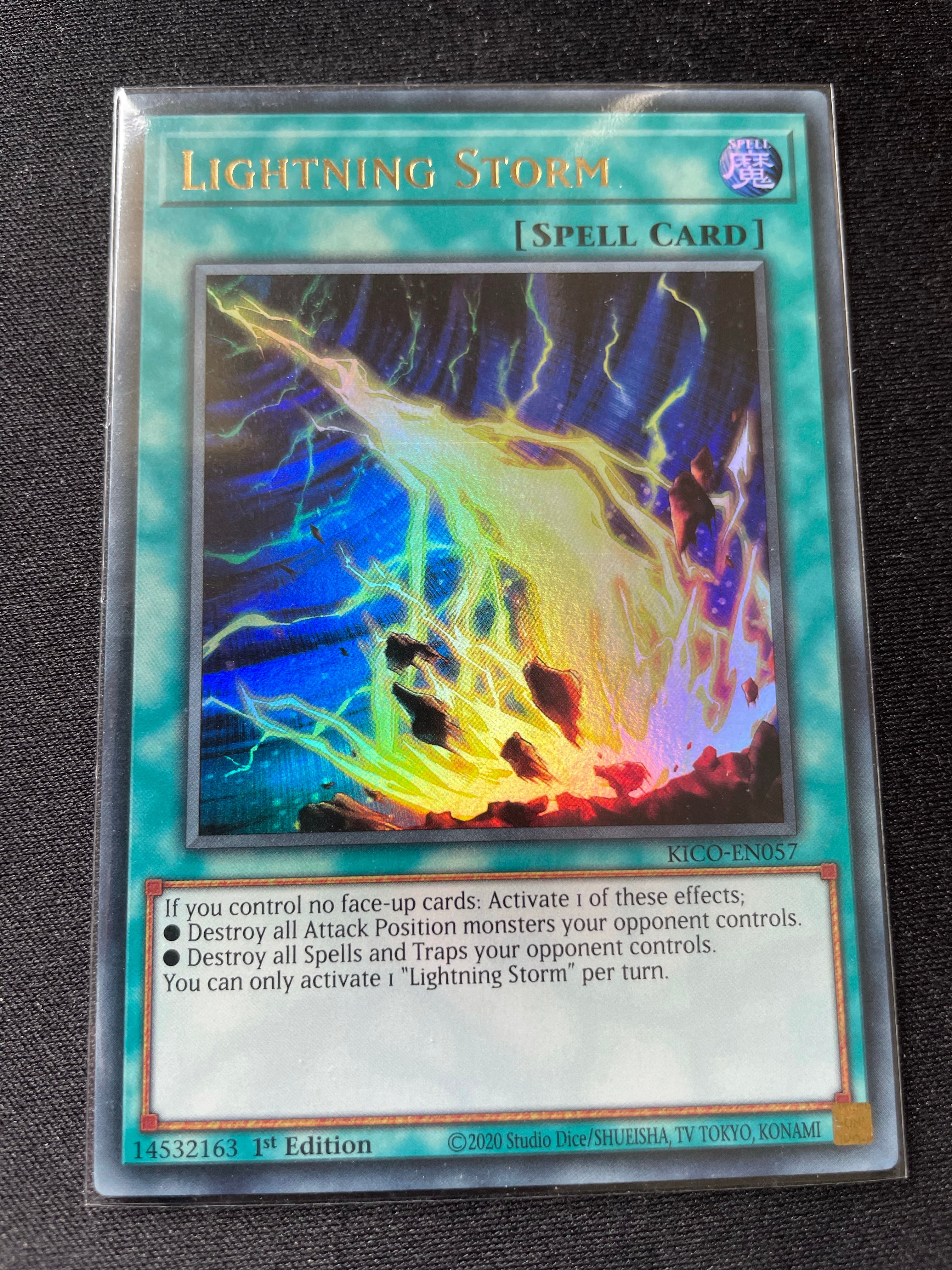 Lightning Storm (Ultra Rare) [KICO-EN057] | Chromatic Games