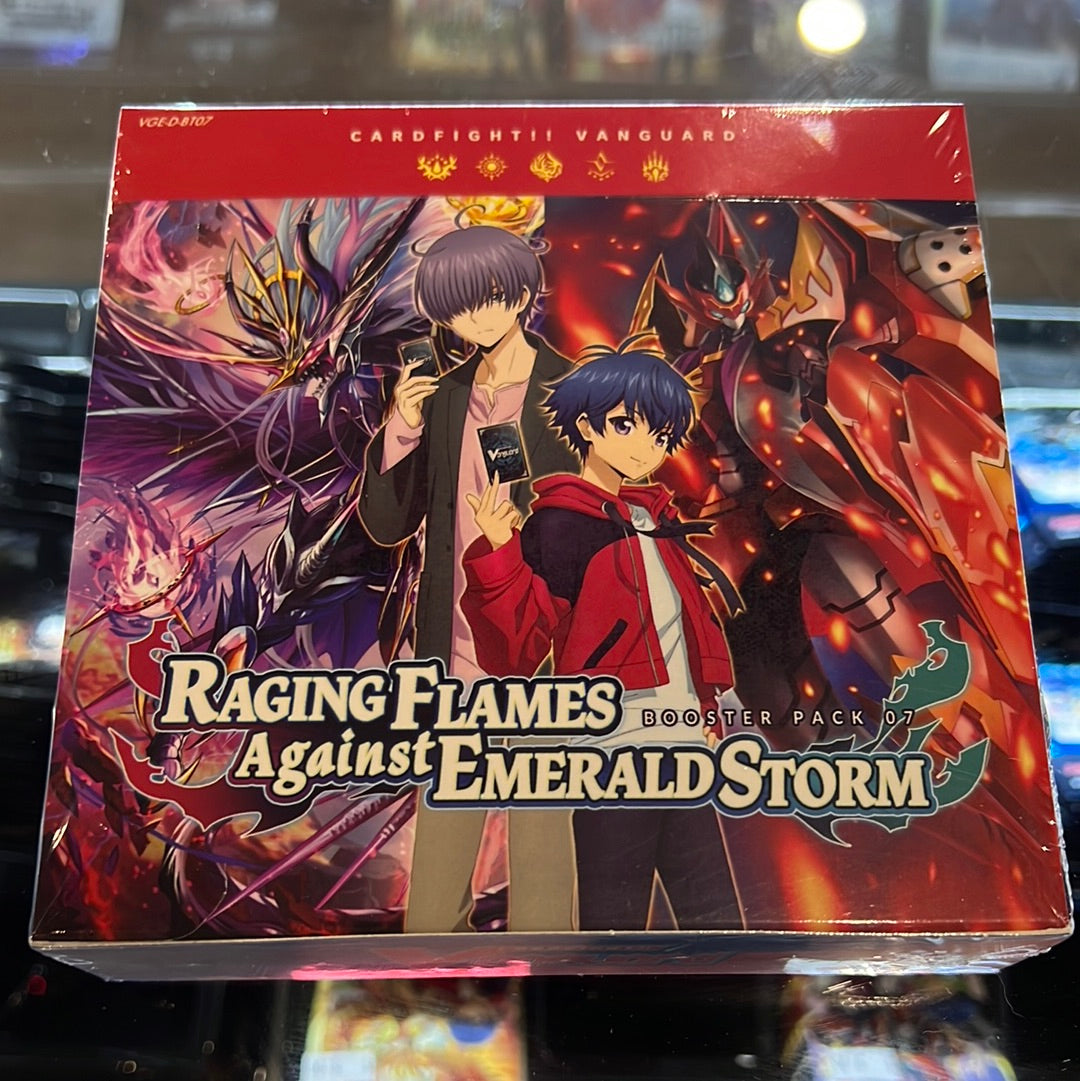 D Booster Set 07: Raging Flames Against Emerald Storm Booster Box | Chromatic Games