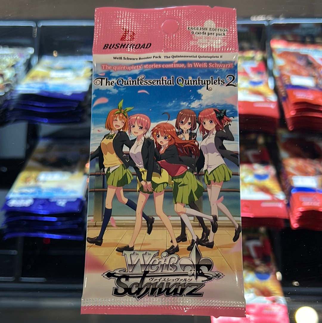 The Quintessential Quintuplets 2 Booster Pack | Chromatic Games