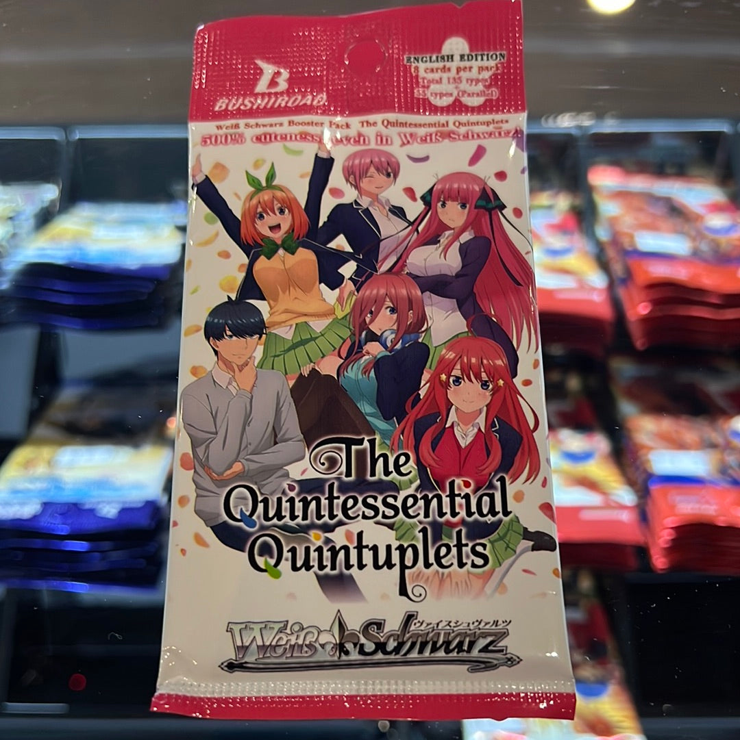 The Quintessential Quintuplets Booster Pack | Chromatic Games