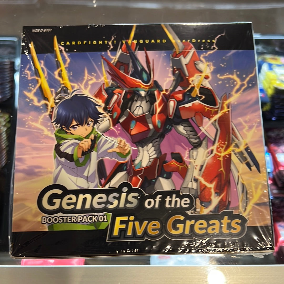 Genesis of the Five Greats Booster Box | Chromatic Games