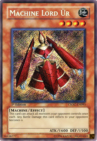 Machine Lord Ur [CSOC-EN093] Secret Rare | Chromatic Games