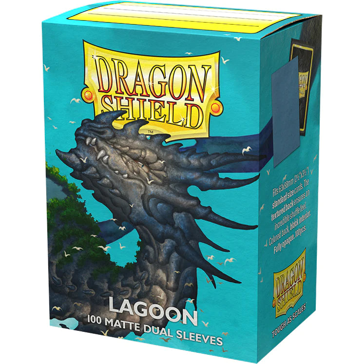 Dragon Shield Dual Matte 100 Standard Size (Lagoon) | Chromatic Games