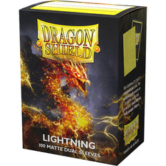 Dragon Shield Dual Matte 100 Standard Size (Lightning) | Chromatic Games