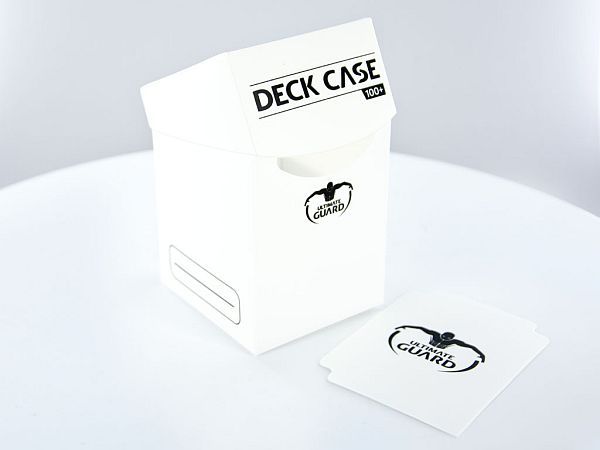 Ultimate Guard Deck Case 100+ Standard Size White Deck Box | Chromatic Games