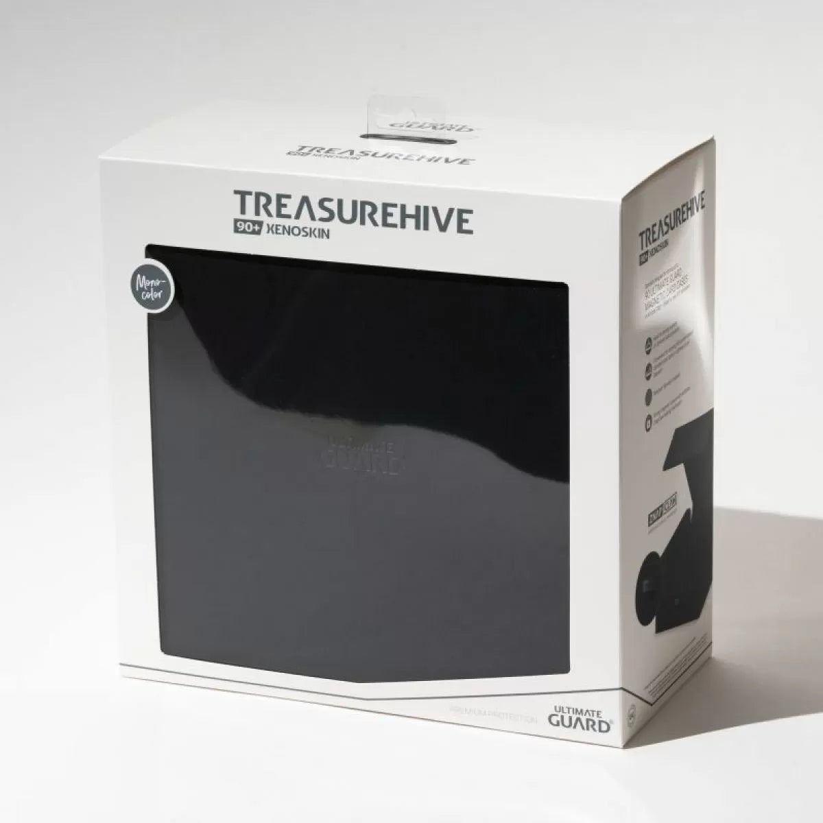 Ultimate Guard Treasurehive 90+ XenoSkin Black Deck Box | Chromatic Games